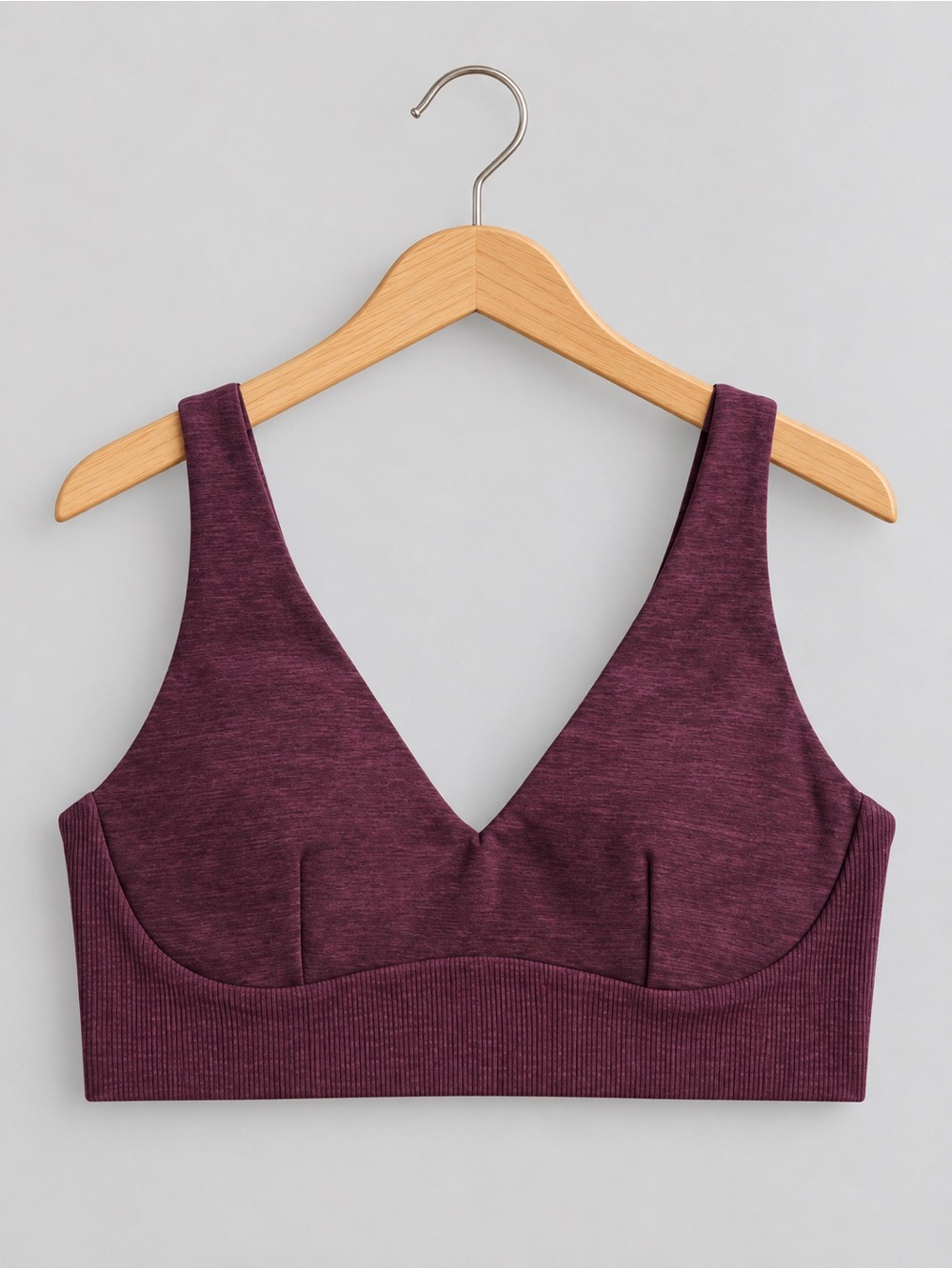 🍒3/33$ Victoria's Secret Deep Plum Seamless V-Neck Bralette